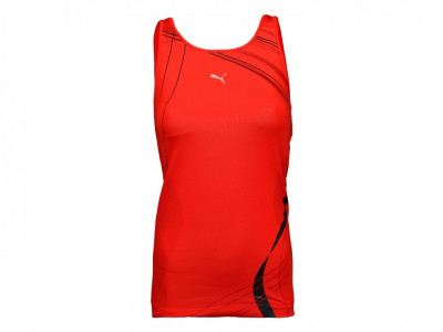 Maieu Puma femei pentru antrenamente, chinese red, M foto