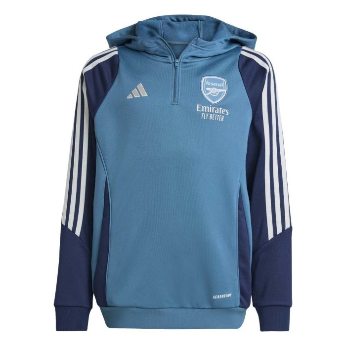 FC Arsenal hanorac cu glugă pentru copii Track blue - 152
