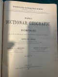 Marele Dictionar Geografic Lahovary vol 2,3 si 4 editie princeps 1899,1900,1902