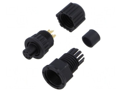 Conector Circular 4 Poziții IP67 2A foto