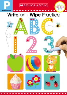 Write and Wipe Practice Flip Book: ABC 123 (Scholastic Early Learners) foto