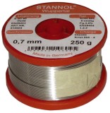 SN60PB40 FLUDOR 0,7MM 250G - NO CLEAN - KRISTALL 505 810604 STANNOL