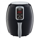 Friteuza cu aer cald Voltz V51980K, 1400W, 3,5 litri, digitala, temporizator 60 min, negru