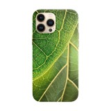 Husa compatibila cu Apple iPhone 12 model Leaf,Silicon, Tpu, Viceversa, Transparent, Carcasa