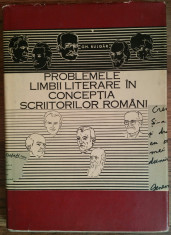 GH. BULGAR - PROBLEMELE LIMBII LITERARE IN CONCEPTIA SCRIITORILOR {1966} foto