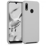 Husa pentru Huawei P Smart (2019), Silicon, Gri, 47824.70, Carcasa, Kwmobile