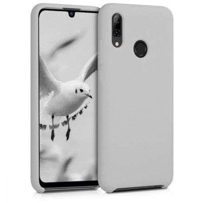 Husa pentru Huawei P Smart (2019), Silicon, Gri, 47824.70 foto