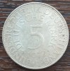 (A16) MONEDA DIN ARGINT GERMANIA - 5 MARK 1972, LIT. F, 11,2 GRAME. PURITATE 625, Europa