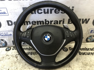 Volan cu padele BMW X5 X6 E70 E71 foto
