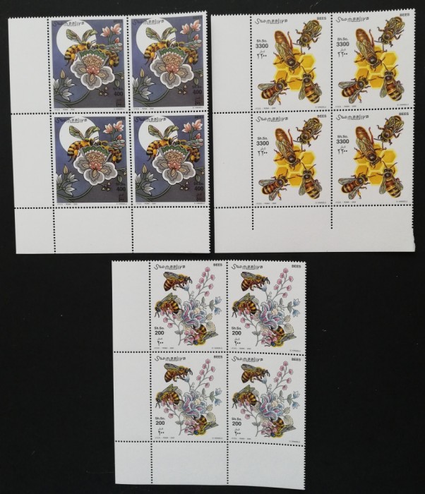 SOMALIA-ALBINE-4 X 3 Val.In Bloc de 4-MNH**SOM 169A