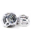 Set 2 ornamente tip Porsche Panamera pentru Lupe Bixenon ZPAN, Xenon Bright