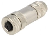 Mufă M12 8 PIN mamă DeviceNet/CANopen IP67 pe cablu