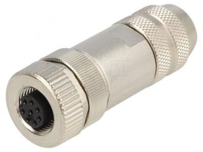 Mufă M12 8 PIN mamă DeviceNet/CANopen IP67 pe cablu foto