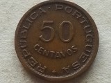 MOZAMBIC-50 CENTAVOS 1953