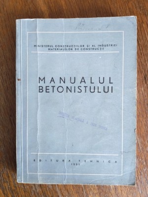Manualul betonistului / R5P2S foto