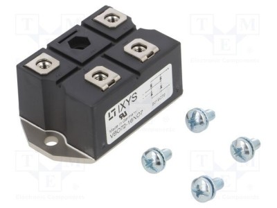 Punte redresoare monofazată IXYS 1,6kV 70A PWS-D șurub M5 foto