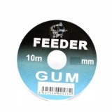 FEEDER GUM TRANSPARENT FL 10M 1MM