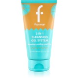 flormar Combination &amp; Oily Skin 3in1 Cleansing Gel gel de curatare 3 in 1 pentru ten gras și mixt 150 ml