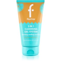 flormar Combination &amp; Oily Skin 3in1 Cleansing Gel gel de curatare 3 in 1 pentru ten gras și mixt 150 ml