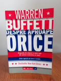 Warren Buffett, Despre aproape orice