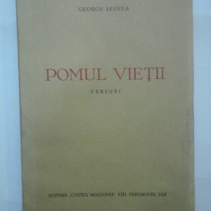POMUL VIETII (Versuri) - GEORGE LESNEA (autograf,dedicatie) - 1943