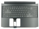 Carcasa superioara cu tastatura palmrest Laptop, Acer, Nitro 5 AN517-55, 6B.Q7KN2.064, cu iluminare RGB, pentru GTX 1660, RTX 2060, layout US