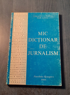 Mic dictionar de jurnalism Cristian Florin Popescu foto