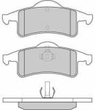 Placute frana Jeep Cherokee (Xj), Grand Cherokee 2 (Wj, Wg) SRLine parte montare : Punte spate