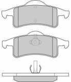 Placute frana Jeep Cherokee (Xj), Grand Cherokee 2 (Wj, Wg) SRLine parte montare : Punte spate