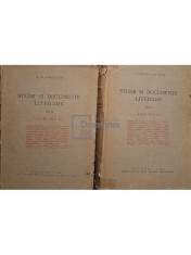 I. E. Toroutiu - Studii si documente literare, 2 vol. - Junimea (Editia: 1931 / 1932) foto