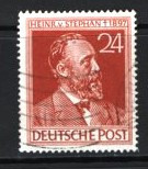 GERMANIA (ZONA ALIATA) 1947 &ndash; PERSONALITATI. H. VON STEPHAN, STAMPILAT, F100