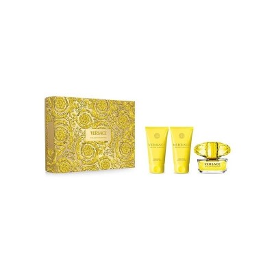 Set cadou Versace Yellow Diamond pentru femei 50 ml EDT + 50 ml loțiune de corp + 50 ml gel de duș foto