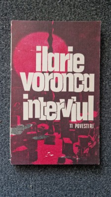 INTERVIUL * UNSPREZECE POVESTIRI - Ilarie Voronca foto