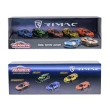 Cumpara ieftin Set 5 masinute metalice Majorette - Rimac Nevera Edition, giftpack
