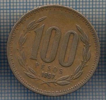 AX 1063 MONEDA- CHILE - 100 PESOS -ANUL 1997 -STAREA CARE SE VEDE