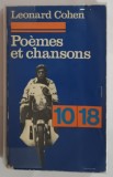 LEONARD COHEN , POEMES et CHANSONS , 1972 , PREZINTA HALOURI DE APA SI URME DE UZURA