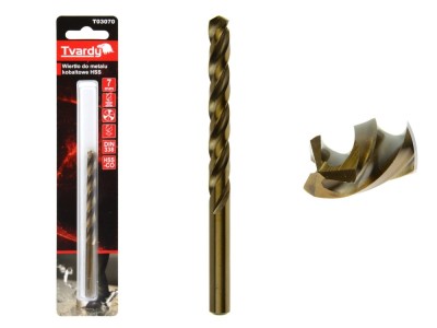 Burghiu HSS pentru metal, 7 mm, Tvardy T03070 foto
