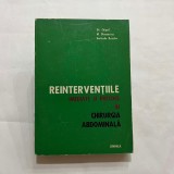 Gh. Chipail - Reinterventiile imediate si precoce in chirurgia abdominala