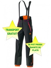 Pantaloni iarna de dama Mammut (munte ski schi) Goretex, noi, impermeabili mamut foto