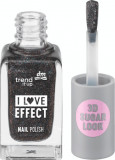 Trend !t up Effect Lac de unghii 040 Black Glitter, 8 ml