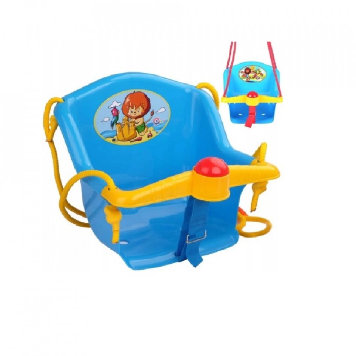 Leagan suspendabil cu claxon, Technok, (5644), albastru