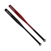 Set 2 Bate Baseball Aluminiu 80cm Rosu/Negru, Antrenament, ideallstore