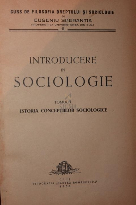 INTRODUCERE IN SOCIOLOGIE