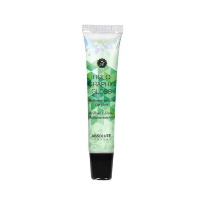 Luciu de buze cu microparticule Holographic Gloss Multidimensional by ABSOLUTE New York, 16ml - 04 Chameleon foto