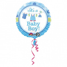 Balon Folie 45cm It&amp;#039;s a Baby Boy, Amscan 30910 foto