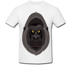 Tricou &amp;quot; Gorila vector &amp;quot; foto