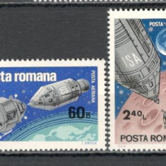 Romania.1969 Posta aeriana-Cosmonautica Apollo 9 si 10 YR.425