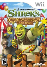 Joc Wii Shrek&amp;#039;s Carnival Craze Party games Wii classic, mini si wii U ca nou foto