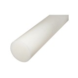 Bara POM alba 1000x90 mm pentru prelucrari tehnice si industriale