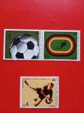 PARAGUAY, FOTBAL 74 - SERIE COMPLETĂ MNH